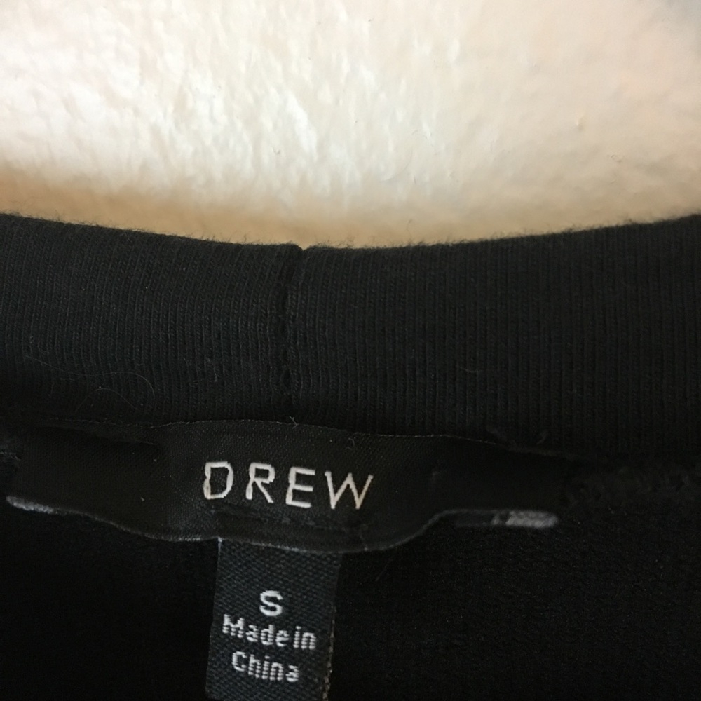 Drew Embroidered Puffed Sleeve Crew Sweatshirt - Picture 2 of 6